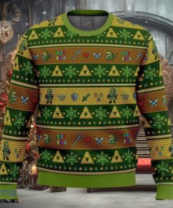 Link Adventure Legend of Zelda Ugly Sweater Christmas Style Gift For Men And Women