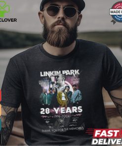Linkin Park From Zero World Tour 28 Years 1996 2024 Thank You For The Memories T Shirt