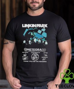Linkin Park Meteora 20 Year Anniversary Thank You For The Memories Signatures Shirt