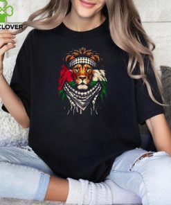 Lion Flag of Palestine Gift for Palestinian from Palestine, Palestine Lion shirt