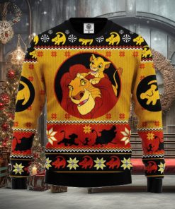 Lion King Simba Ugly Christmas Sweater For Men Women