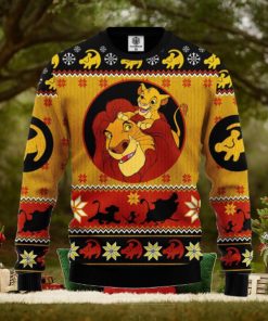 Lion King Simba Ugly Christmas Sweater For Men Women