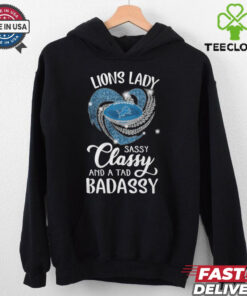 Lion Laydy Sassy Classy And A Tad Badassy Shirt