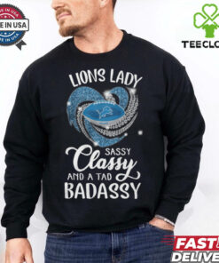 Lion Laydy Sassy Classy And A Tad Badassy Shirt