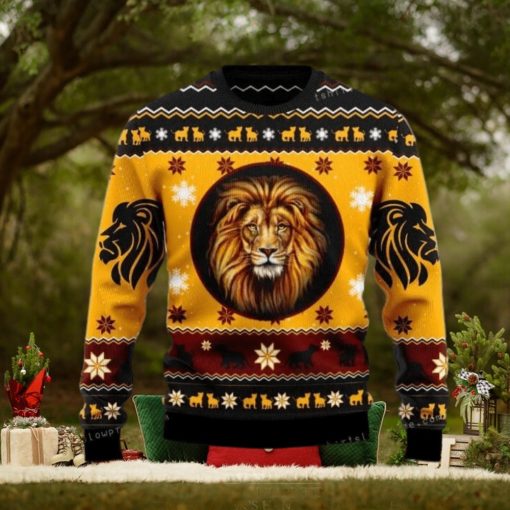 Lion Mgm Tom And Jerry Logo Xmas Womens Ugly Sweater
