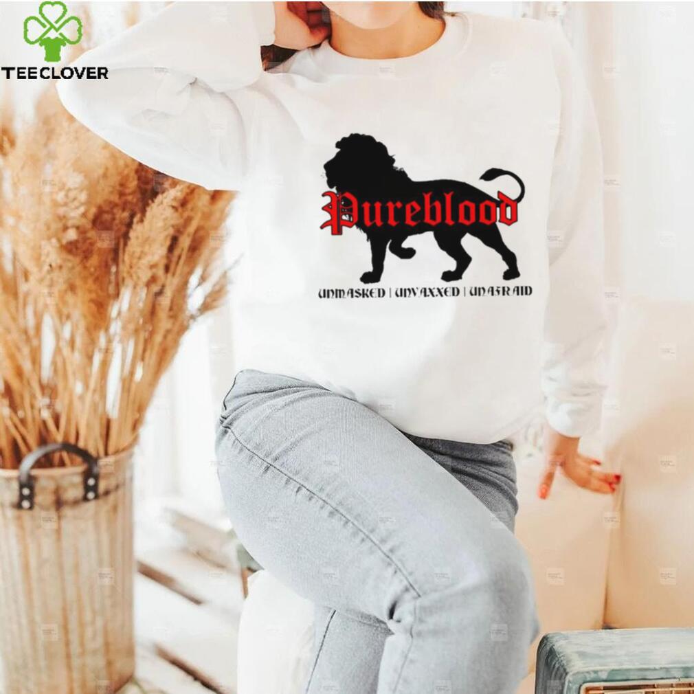 Lion Pureblood Unmasked Unmasked Unmasked shirt Lion Pureblood Unmasked Unmasked Unmasked shirt