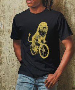 Lion on a Bicycle T Shirt