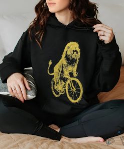 Lion on a Bicycle T Shirt