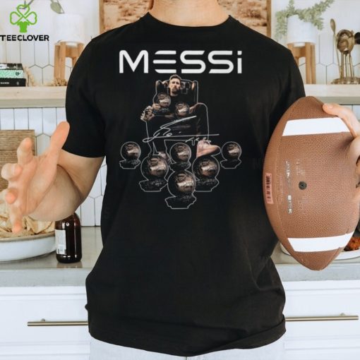 Lionel Messi 8 Ballon D’or Signature Shirt