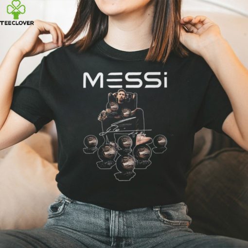 Lionel Messi 8 Ballon D’or Signature Shirt