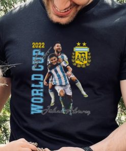 Lionel Messi And Julian Alvarez Celebration Argentina World Cup 2022 shirt