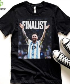 Lionel Messi Argentina National Team Champion World Cup Vintage Shirt