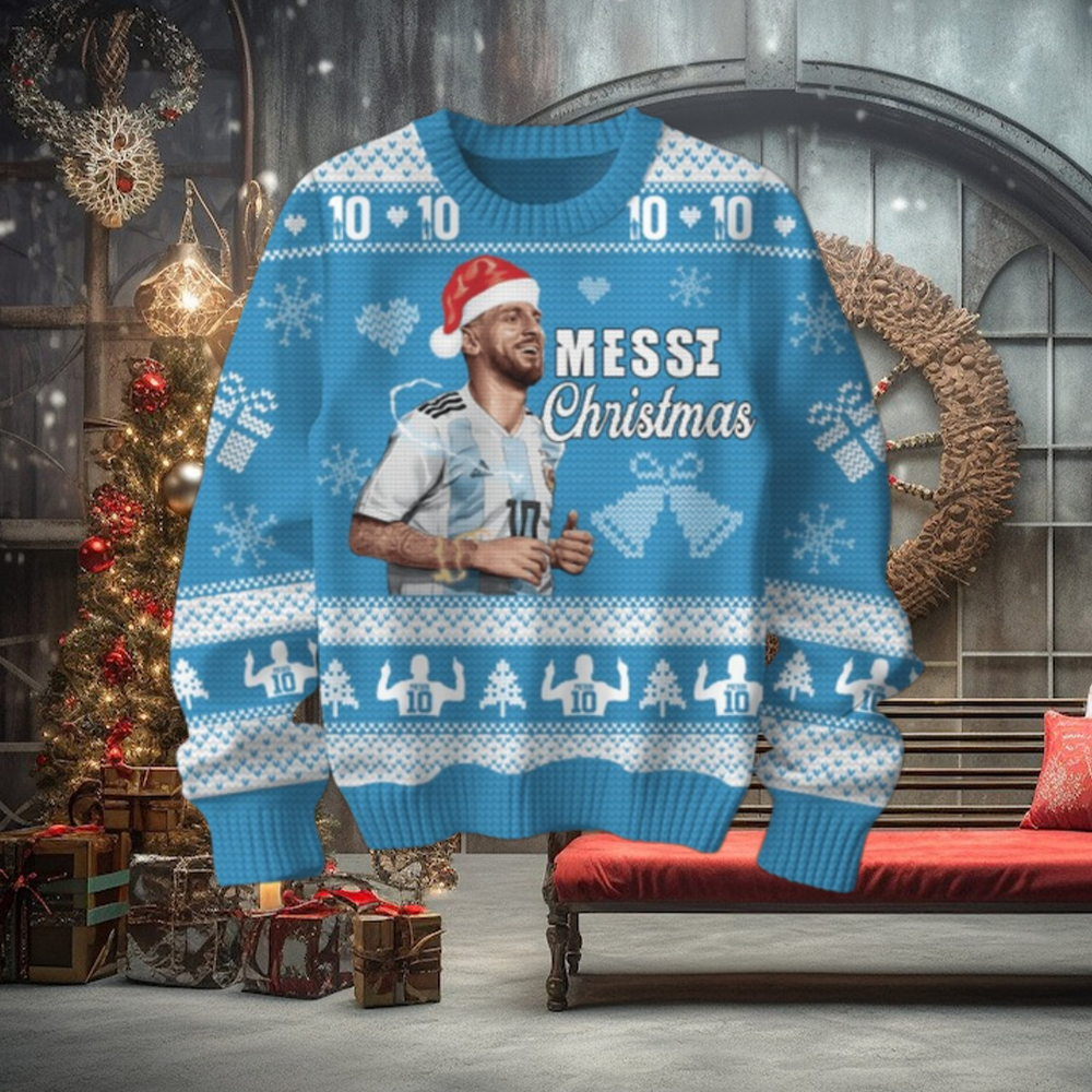 Lionel Messi Christmas Special Ugly Sweater Lionel Messi Christmas Special Ugly Sweater