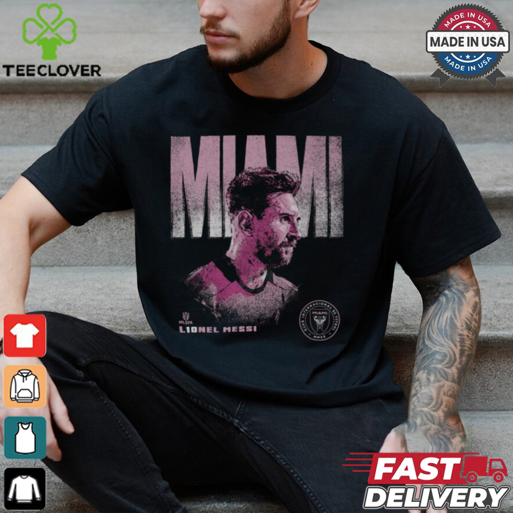 Lionel Messi Inter Miami CF Bold Shirt Lionel Messi Inter Miami CF Bold Shirt