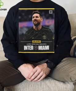 Lionel Messi Inter Will sign with Miami 2023 shirt