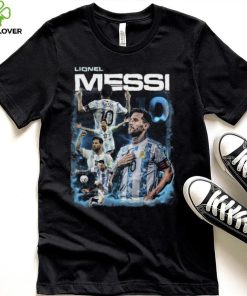 Lionel Messi Retro 90s Qatar World Cup T shirt