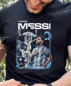 Lionel Messi Retro 90s Qatar World Cup T shirt