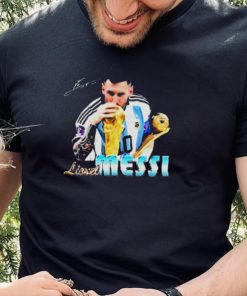 Lionel Messi The Golden Ball Qatar World Cup 2022 Shirt