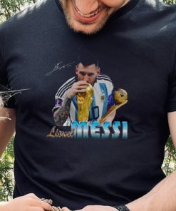 Lionel Messi The Golden Ball Qatar World Cup 2022 shirt
