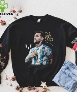 Lionel Messi The Last Dance Goat Forever A Legend Signature T Shirt