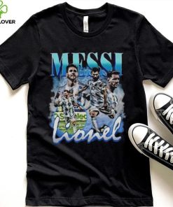 Lionel Messi Vintage Bootleg Champions World Cup 2022 Football Shirt