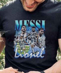 Lionel Messi Vintage Bootleg Champions World Cup 2022 Football Shirt