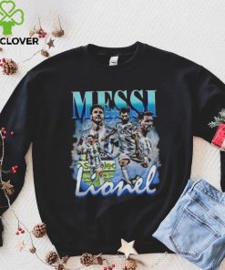 Lionel Messi Vintage Bootleg Champions World Cup 2022 Football Shirt