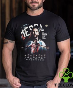 Lionel Messi Wins His 8th Ballon d’Or 2023 Congratulations Poster Shirt