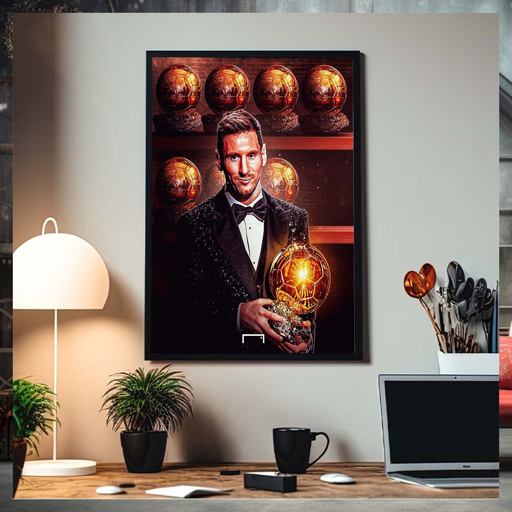 Lionel Messin Wins Eight Ballon D’Or Home Decor Poster Canvas Lionel Messin Wins Eight Ballon D’Or Home Decor Poster Canvas