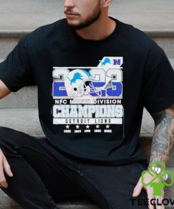 Lions 2023 NFC North Division Champions Shirt