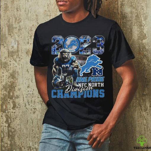 Lions 2023 One Pride NFC North Division Champions Shirt