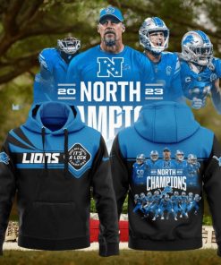 Lions Champs NFC North It’s A Lock Black Hoodie Combo