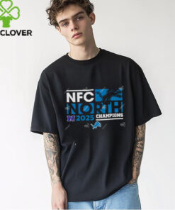 Lions Detroit NFC North Champions 2025 Shirt