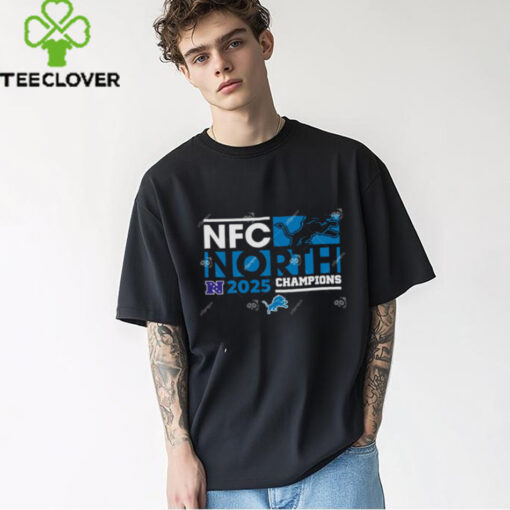 Lions Detroit NFC North Champions 2025 Shirt