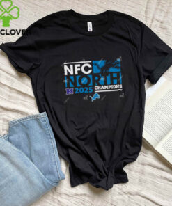 Lions Detroit NFC North Champions 2025 Shirt