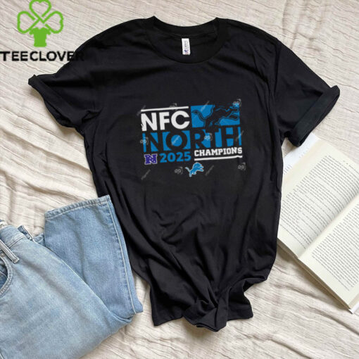 Lions Detroit NFC North Champions 2025 Shirt