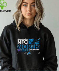 Lions Detroit NFC North Champions 2025 Shirt