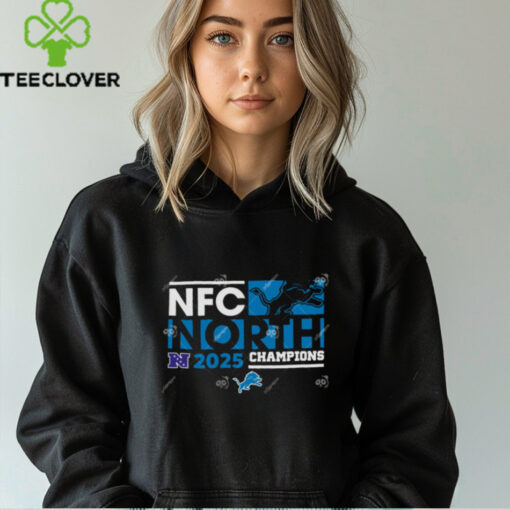 Lions Detroit NFC North Champions 2025 Shirt