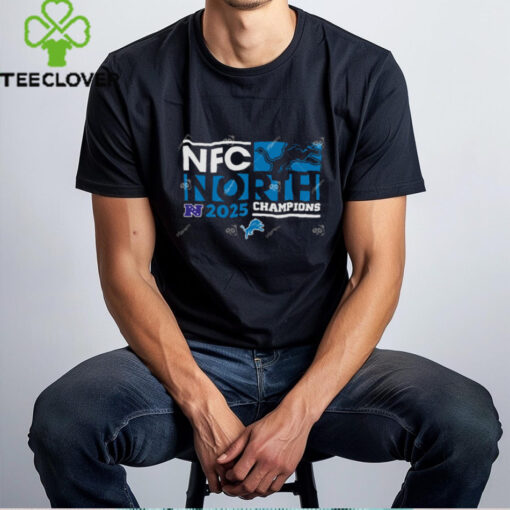 Lions Detroit NFC North Champions 2025 Shirt