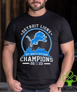 Lions Football City Logo NFC North Division Champions 2023 Shirt