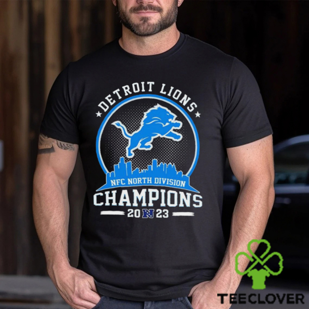 Lions Football City Logo NFC North Division Champions 2023 Shirt