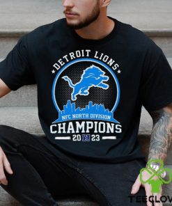 Lions Football City Logo NFC North Division Champions 2023 Shirt