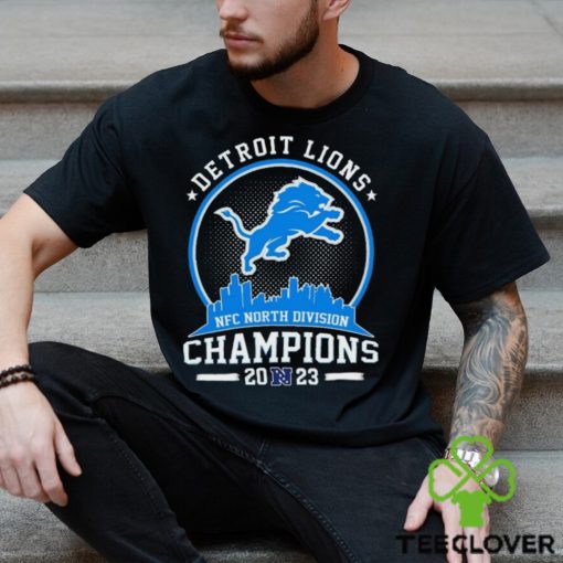 Lions Football City Logo NFC North Division Champions 2023 Shirt