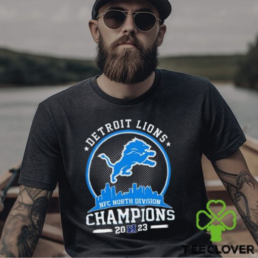 Lions Football City Logo NFC North Division Champions 2023 Shirt