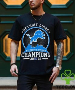 Lions Football City Logo NFC North Division Champions 2023 Shirt