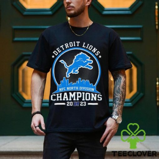 Lions Football City Logo NFC North Division Champions 2023 Shirt