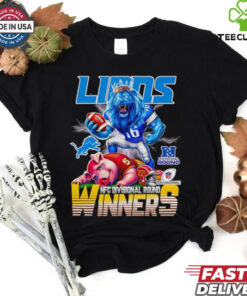 Lions NFC Divisional Round winners mascot shirt