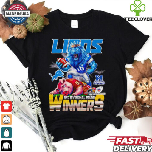 Lions NFC Divisional Round winners mascot shirt