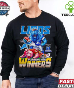 Lions NFC Divisional Round winners mascot shirt