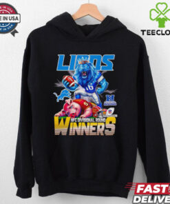 Lions NFC Divisional Round winners mascot shirt